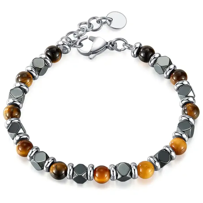 Gall Perlearmbånd Tiger Eye
