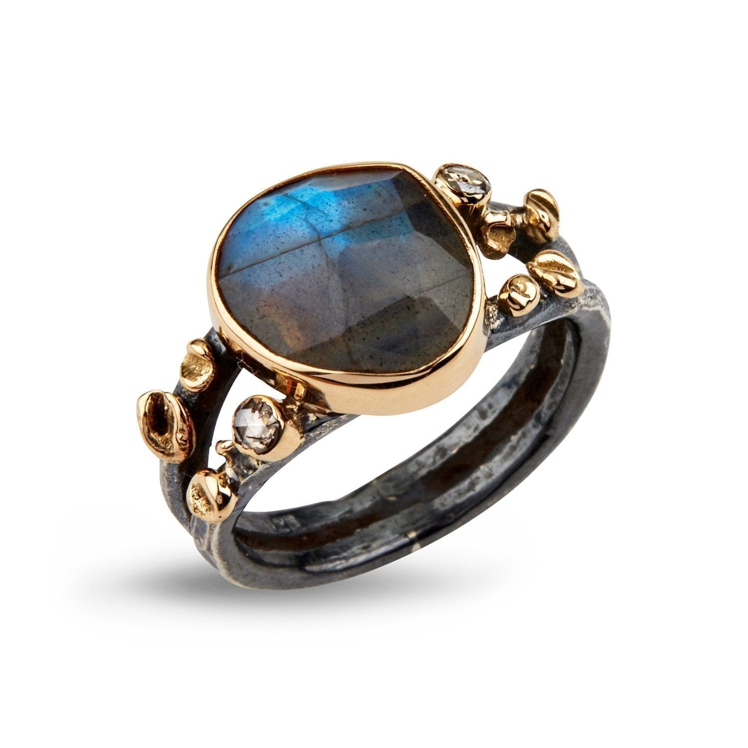 Gili Abyss Labradorite Ring 52