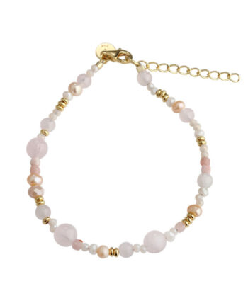Grace Pearl Bracelet   Golden