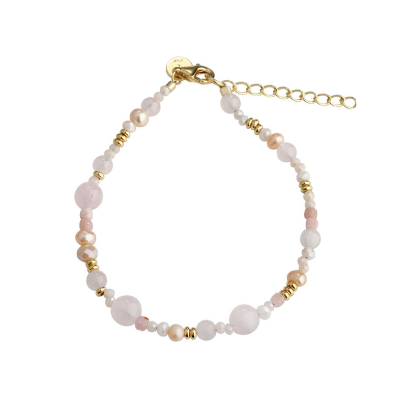 Grace Pearl Bracelet   Golden