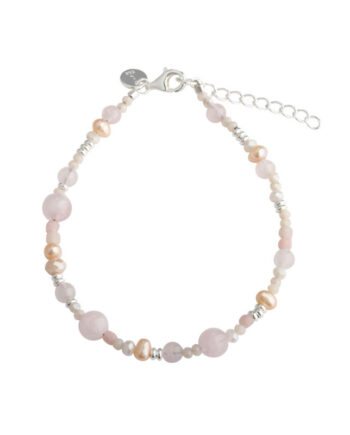 Grace Pearl Bracelet   Silver