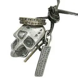 Halssmykke  Skull  Dødninghoved