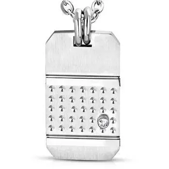Hank Halssmykke 316l Matteret