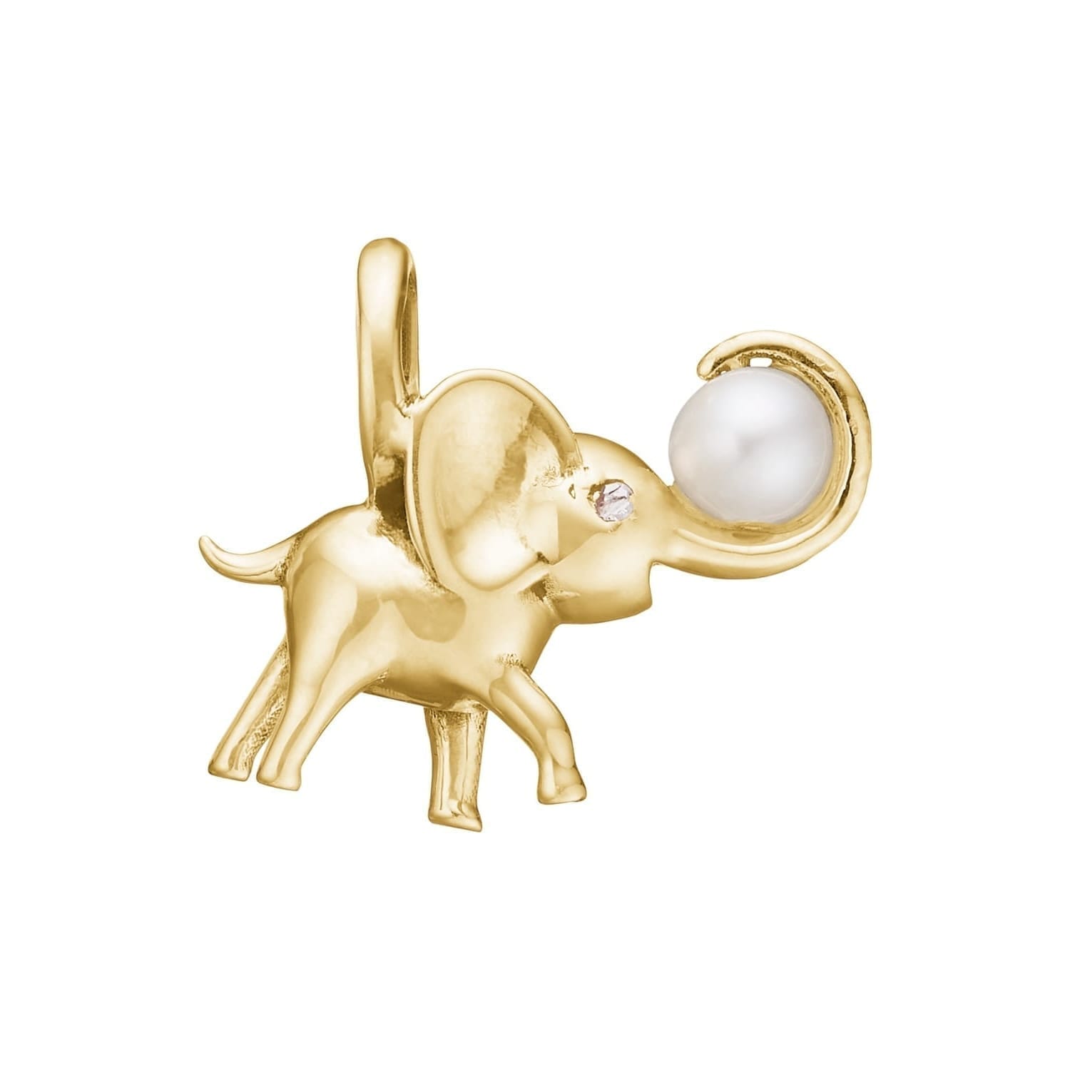 Hannibal Guld Elefant Vedhæng
