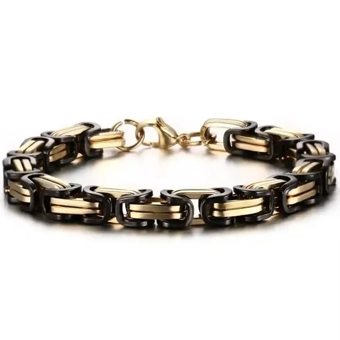 Hawn Black Gold Armbånd   Stål 8mm