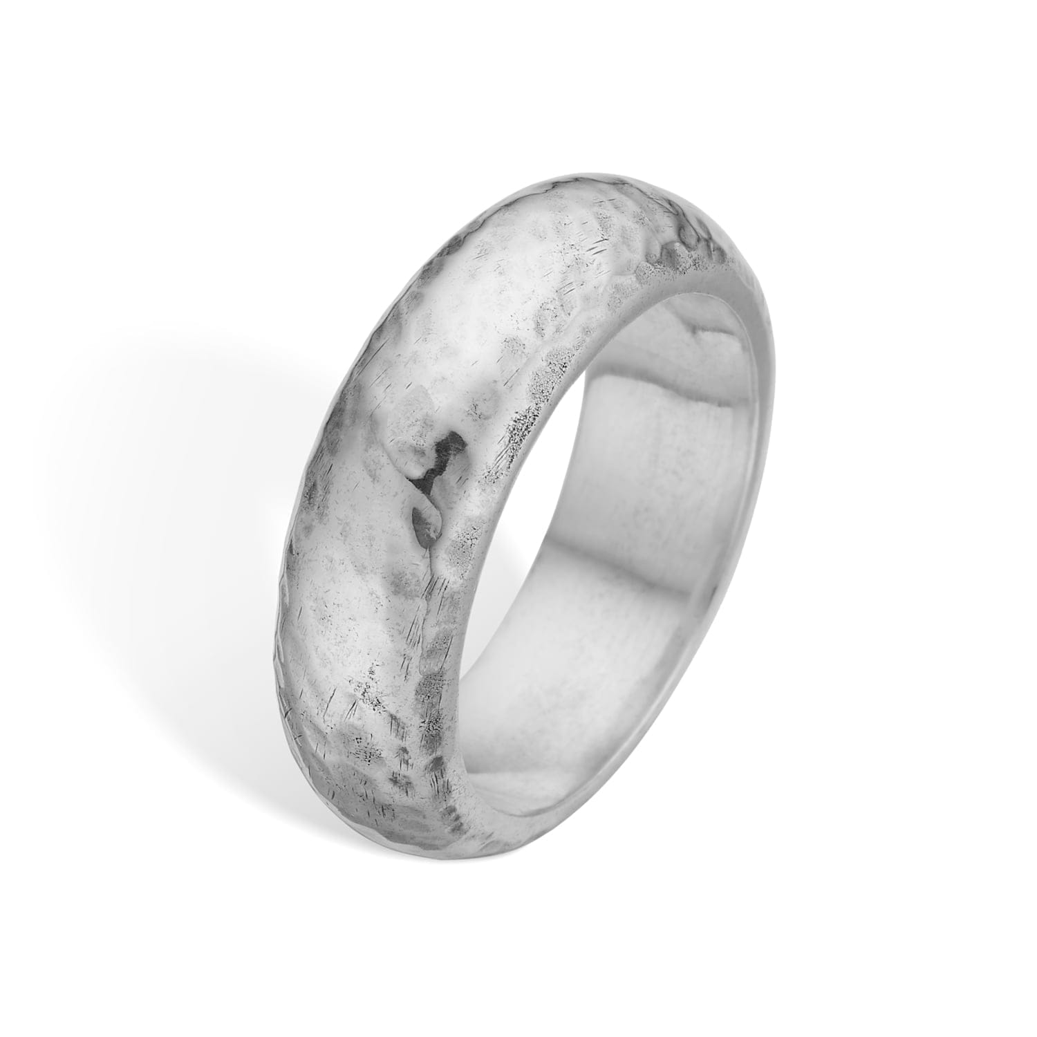 Hugin Hammered Ring 58