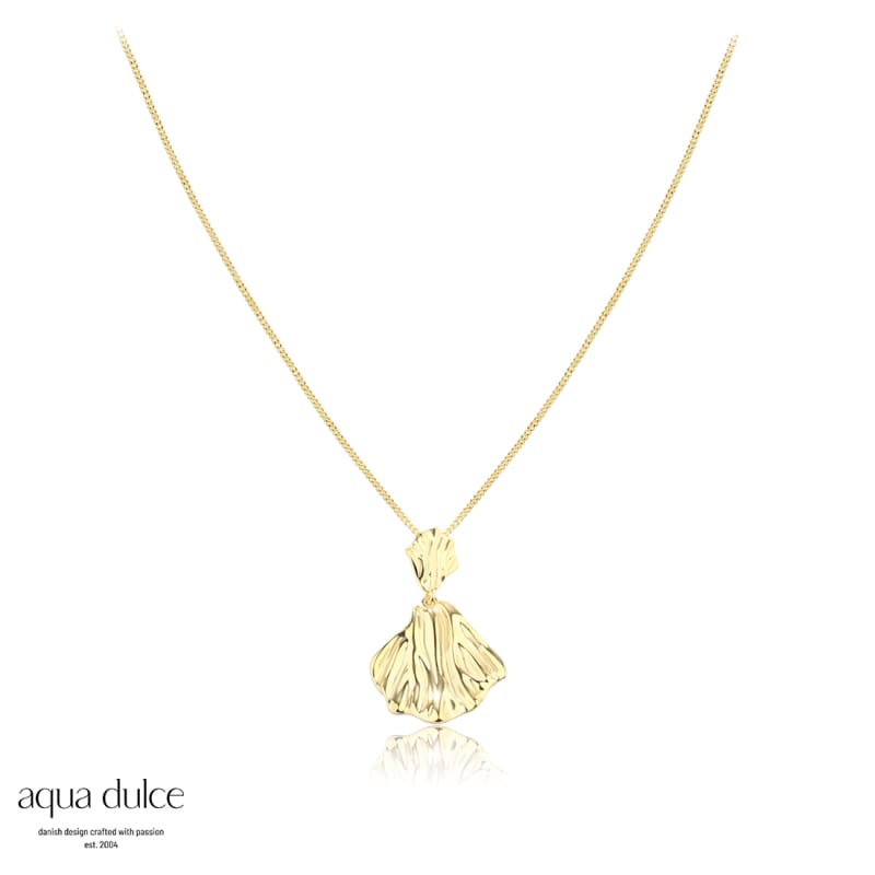 Hulda Long Necklace   Silver