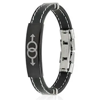 Imt  Læderarmbånd  Pride