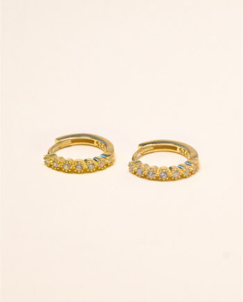 Isabel 14 Mm Guld Hoops