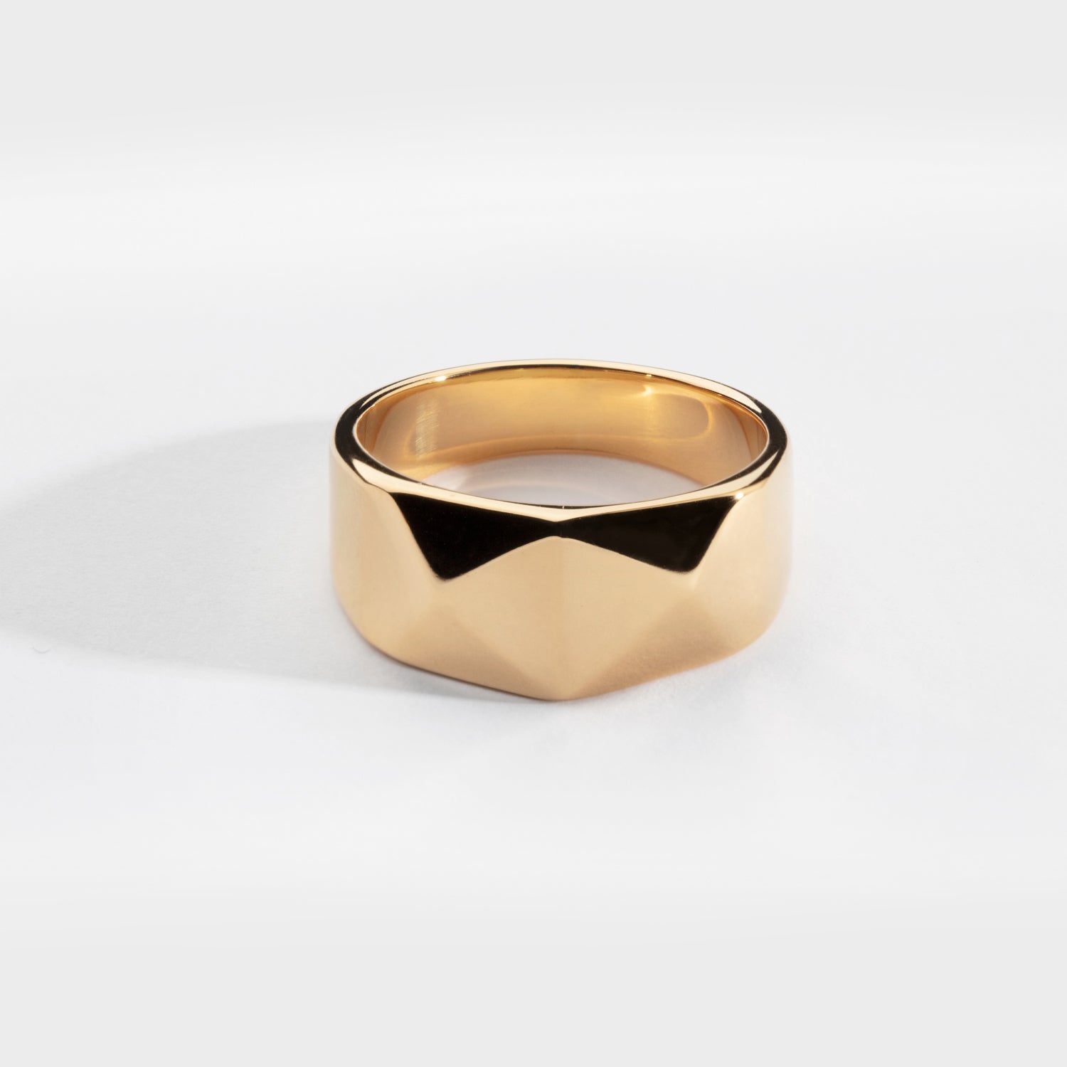 Kant Signature Ring Guldtonet Str    Herre Northern Legacy