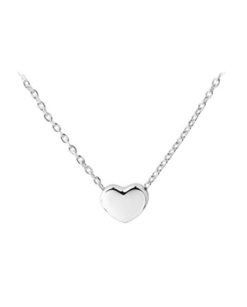 Karla Simple Necklace   Silver
