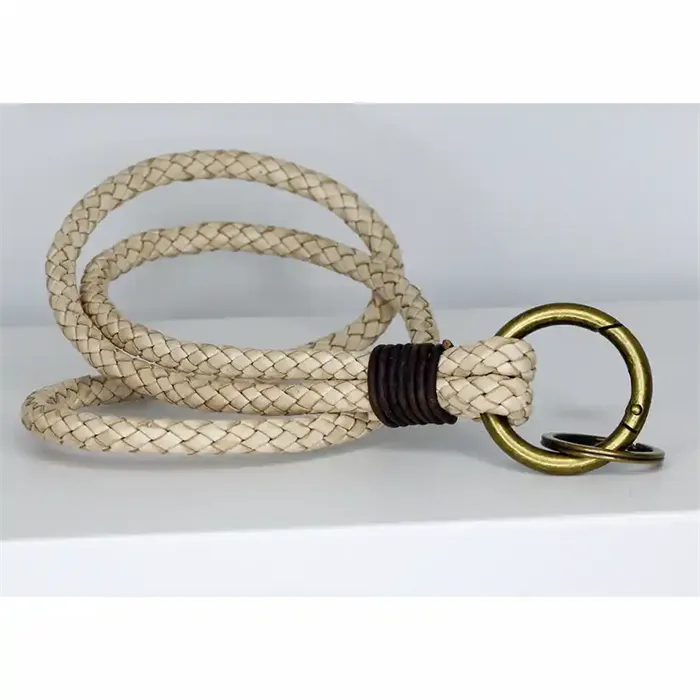 Keyhanger   8mm Læder  80cm