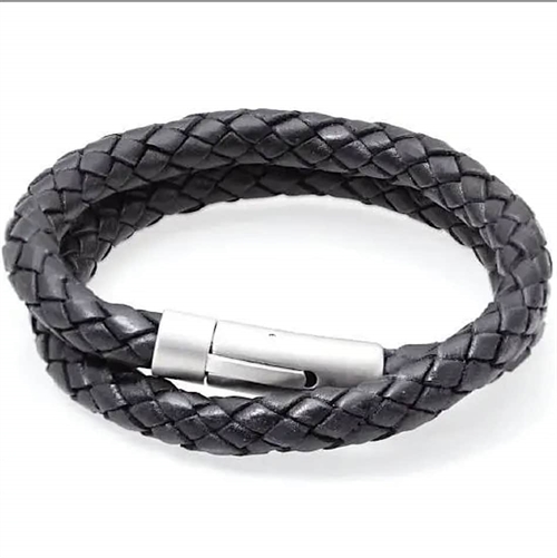 Læderarmbånd Dobbelt Bolo  Franks