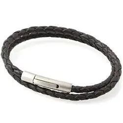Læderarmbånd 4mm  Daze