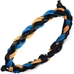 Læderarmbånd Og Bomuld