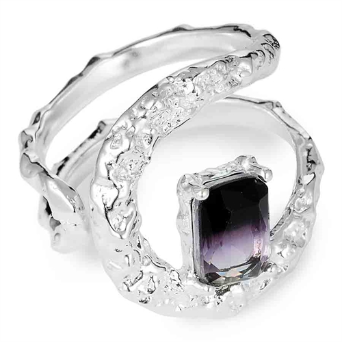 Leda Ring Med Cz Sten   Sterling