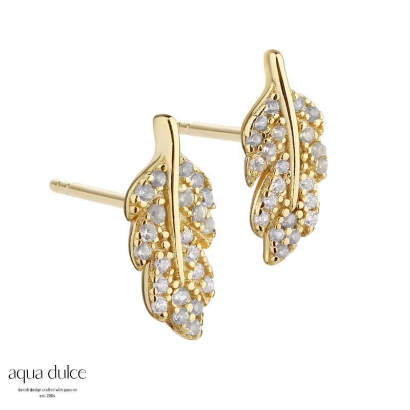 Leona Earstud   Golden
