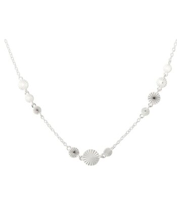 Line Necklace   Silver