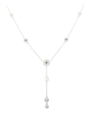 Line Necklace   Silver