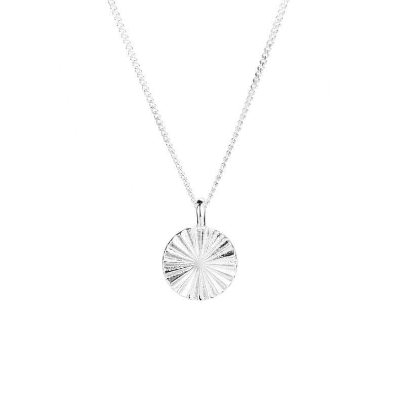 Line Necklace   Silver