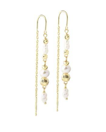 Line Pearl Thread   Golden