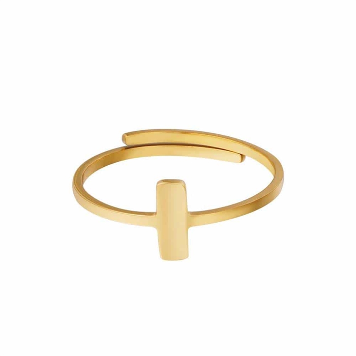 Little Cross Ring   ædelstål Onesize