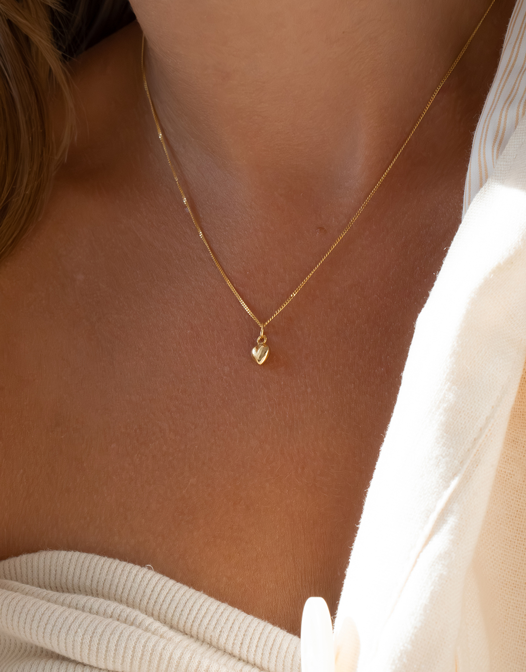 Little Love Guld Hjerte Halskæde