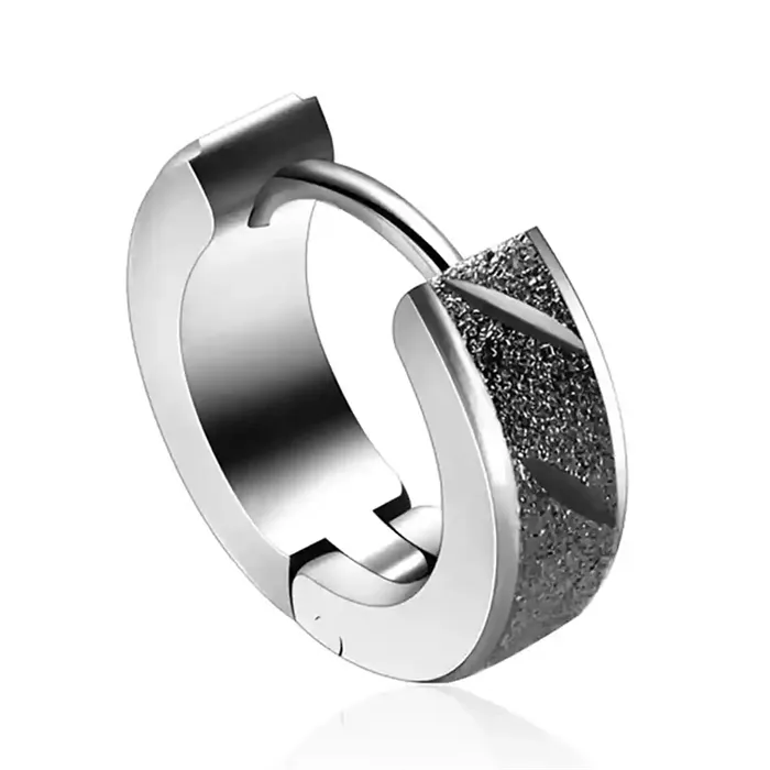 Livey ørering ædelstål Steel Brusch