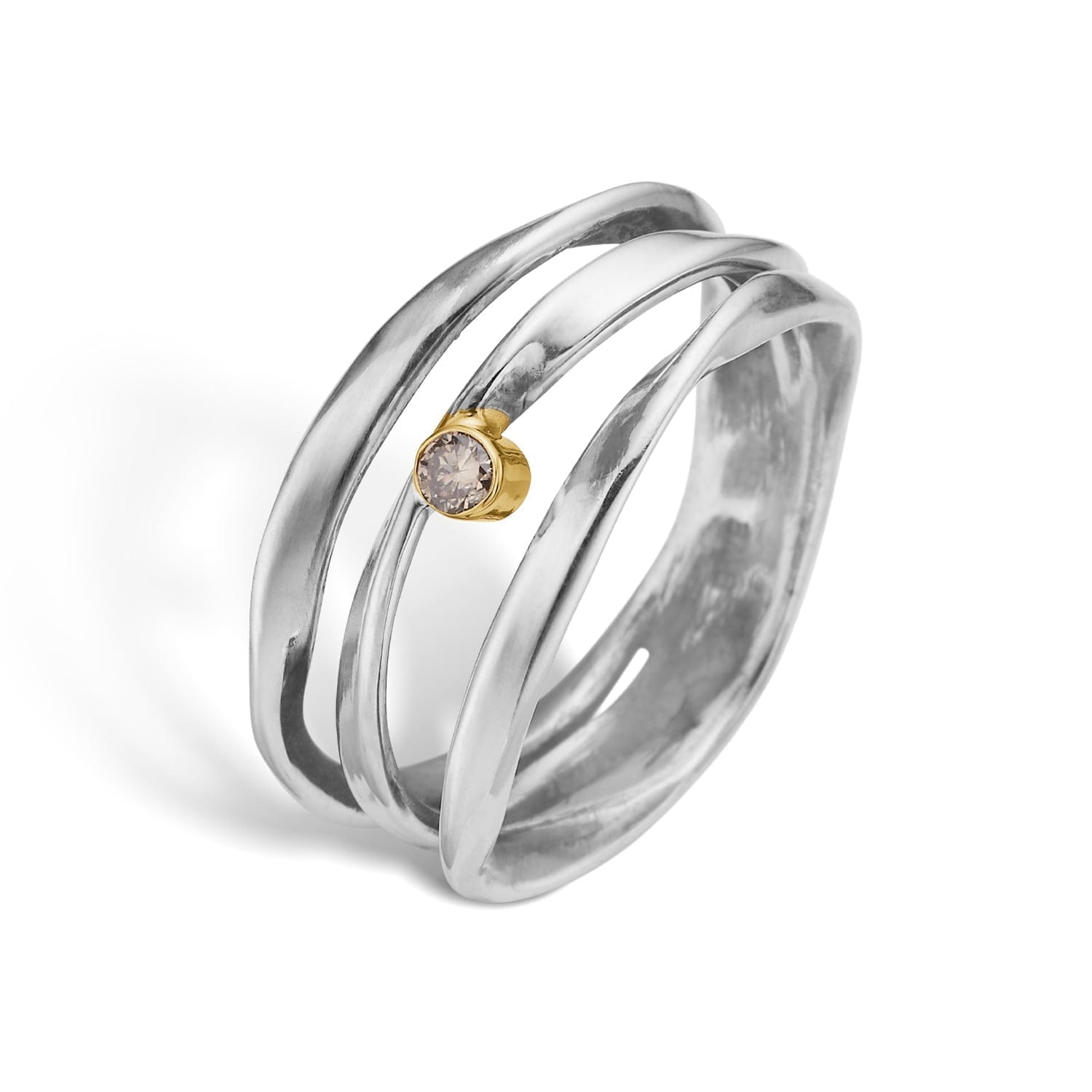 Lotus Trio Plain Ring 52