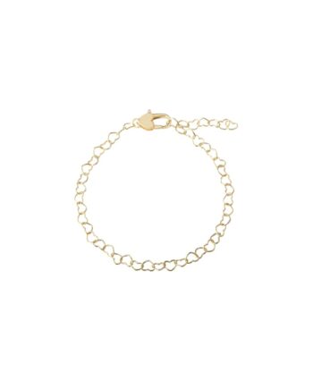 Love Me Heart Bracelet   Golden