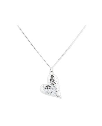 Love Me Necklace   Silver