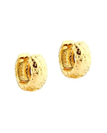 Love Me Small Hoop   Golden