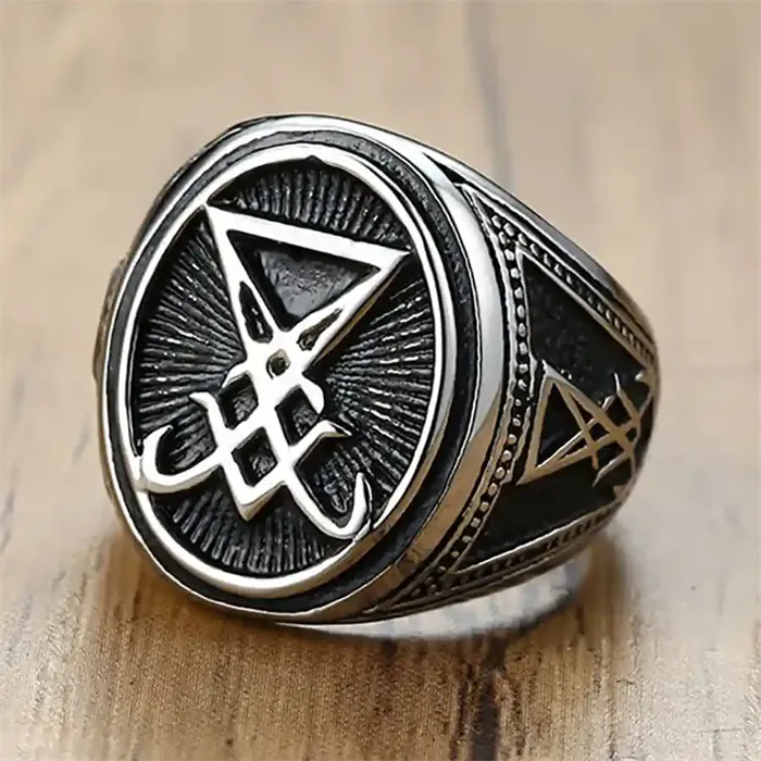 Lucifer Ring   Rustfri Stål