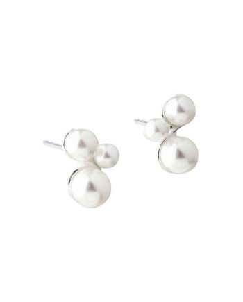 Luna Earstud   Silver