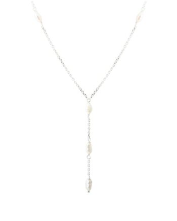 Lunella Pearl  -necklace   Silver