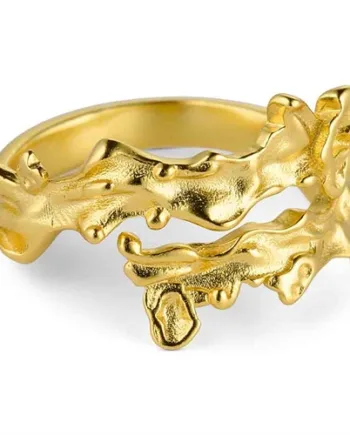 Maia Forgyldt 14k Sterling Ring