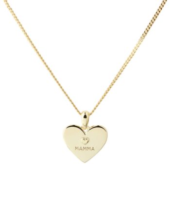 Mamma Necklace   Golden