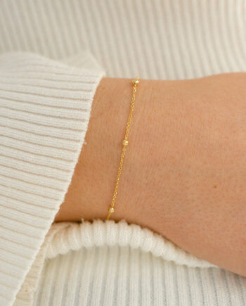 Mara Big Guld Armbånd