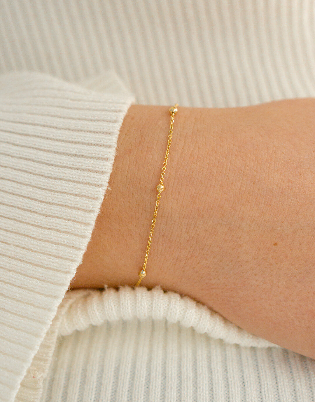 Mara Big Guld Armbånd