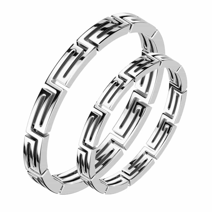 Mazecut Ring Til Forlovelse Eller Vielse Ip Gold