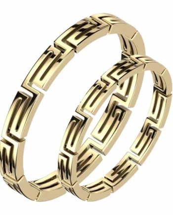 Mazecut Ring Til Forlovelse Eller Vielse Ip Gold