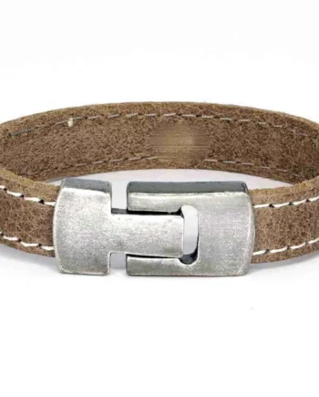 Mazo Herrearmbånd Læder Brun