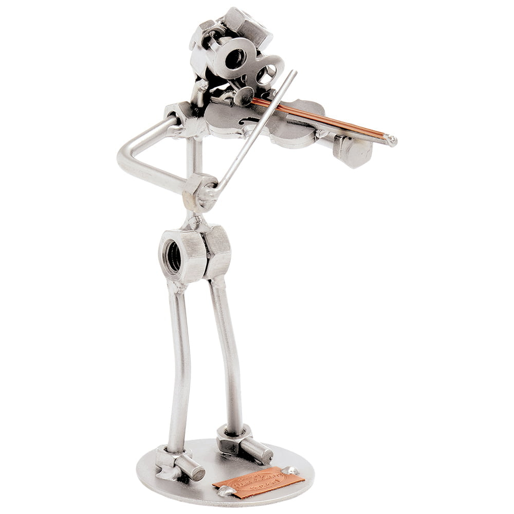 Metalfigur Som Violinist  17 Cm  Køb Gaven Til Den Musikinteresserede 325 - Kr  Hurtig Levering