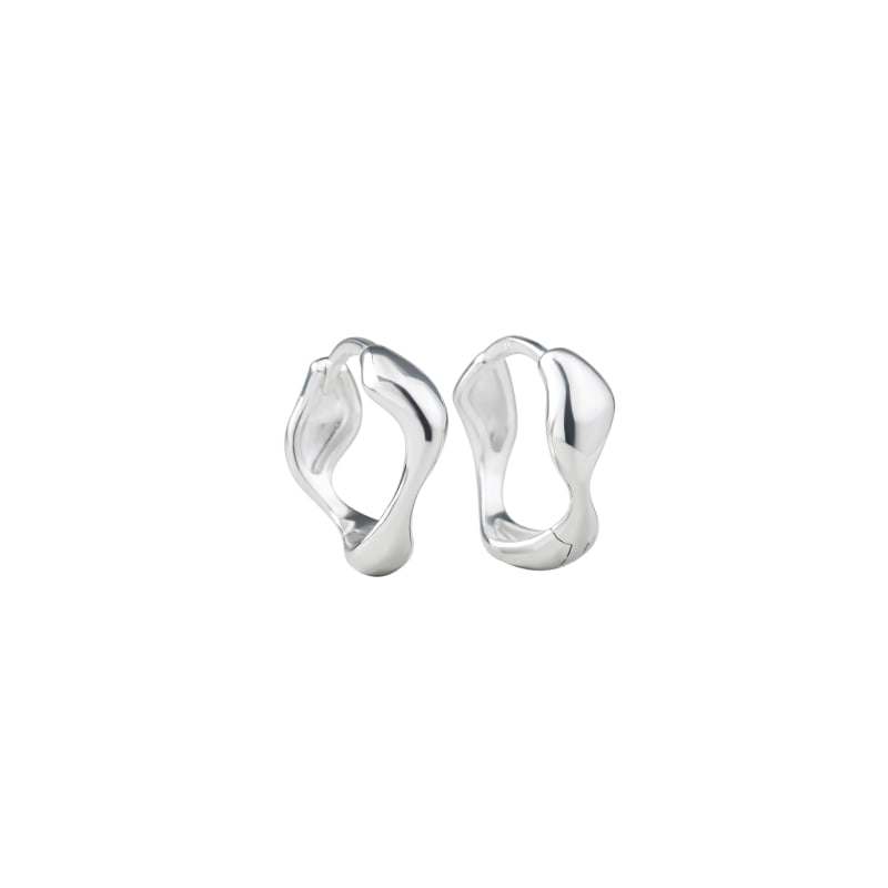 Minara Big Hoop    Silver