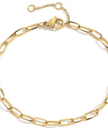 Mini Link Armbånd   ædelstål14k
