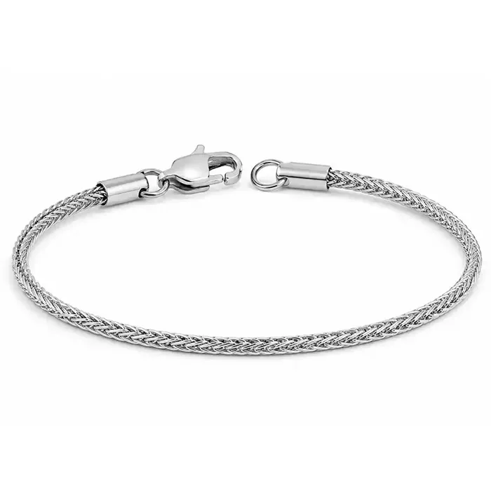 Minimalistisk Armbånd   ædelstål     Mm   Moderne Rope Chain