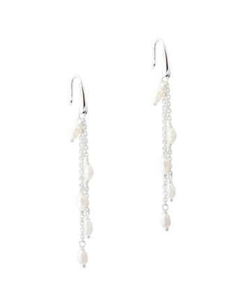 Moonlight Earhook   Silver