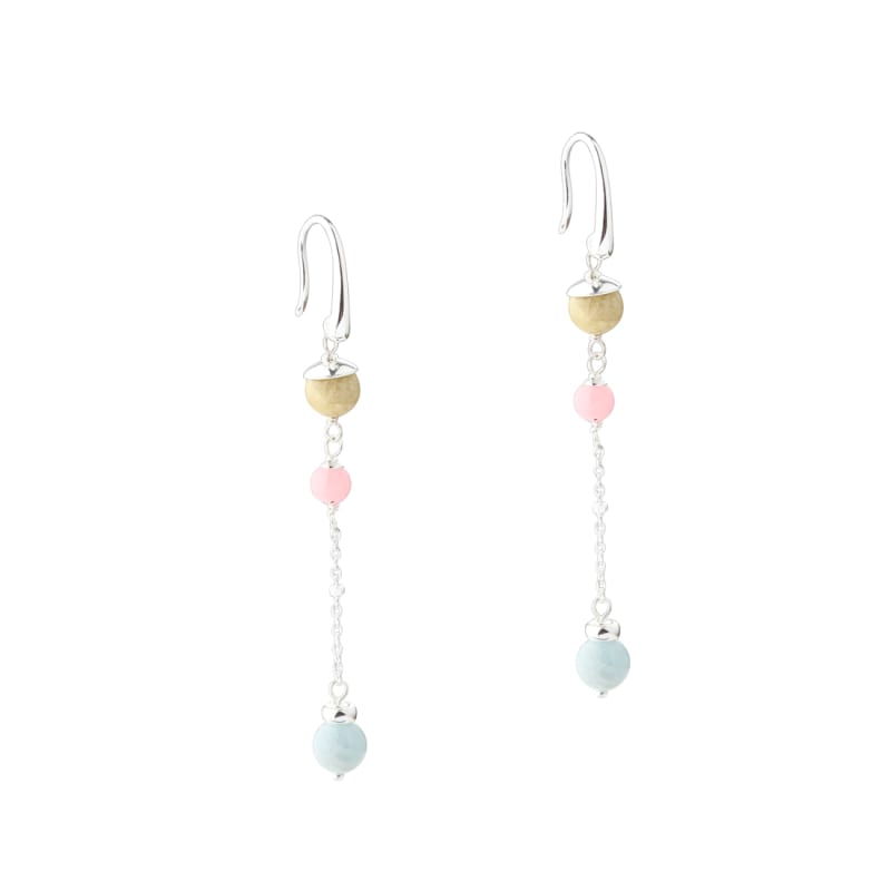Morganite Dream Long   Silver