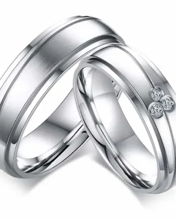 Naze Forlovelsesring   ædelstål
