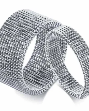 Nett Steel Forlovelsesring